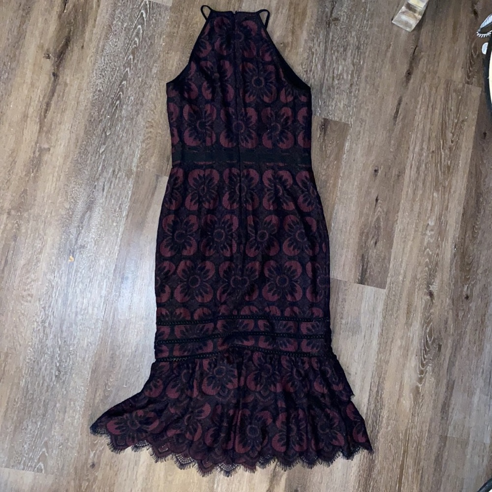 New banana republic lace dress. Size 6 Tall - Picture 5 of 6